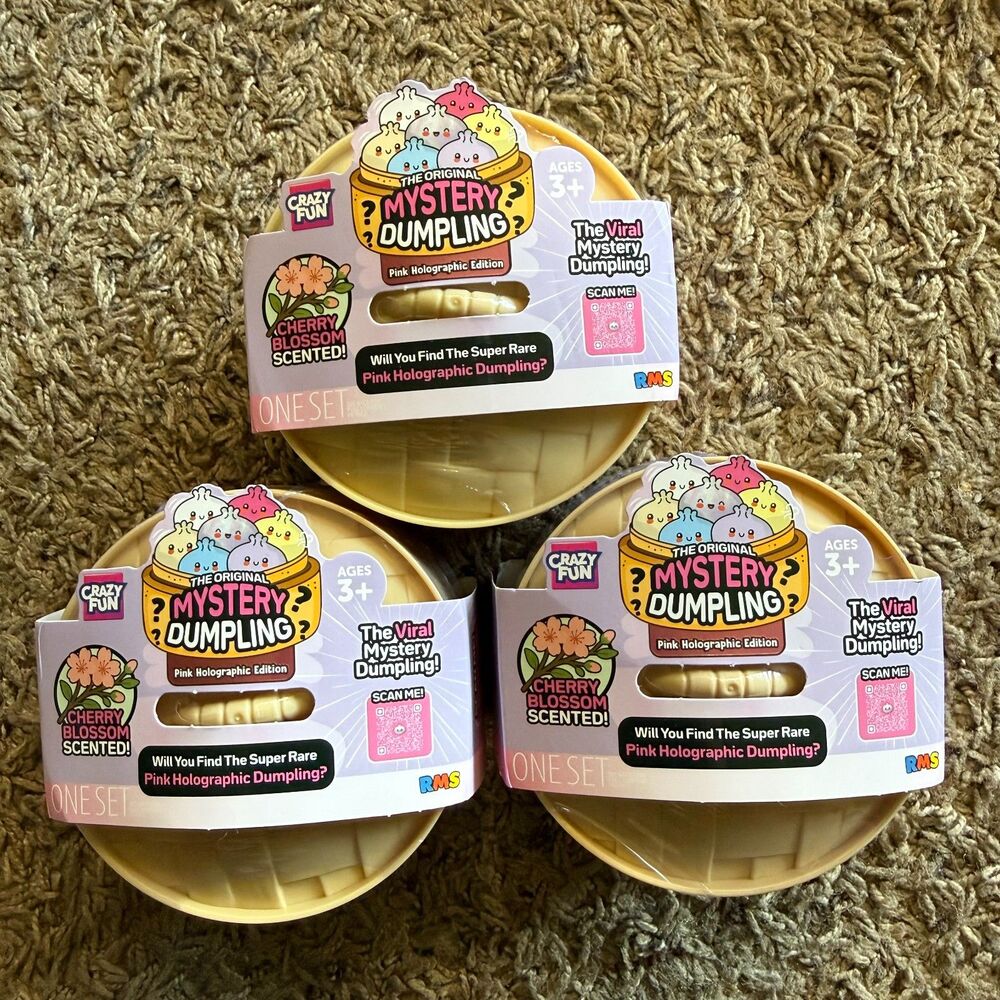 [1 PC] *NEW* RMS Mystery Dumpling: Pink Holographic Edition Cherry Blossom Scent